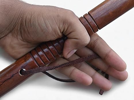 मेरी Safety Wooden Stick (24 Inch) Stick for Self Protection and Your Safety Stick (Walnut) - Image 2